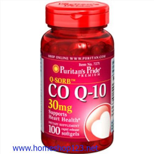 Co Q10 Hỗ trợ điều trị tim mạch đẹp da 100v 30mg