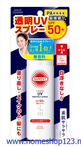 Xịt chống nắng Kose Protect Spray SPF 50+ PA++++