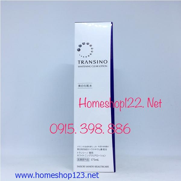 Nước Hoa Hồng Transino Whitening Clerar Lotion 175 ml