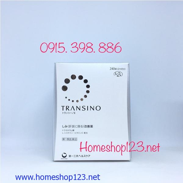 Viên uống Trị Nám Tàn Nhang Transino Whitening 240 Viên