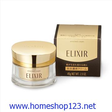 Kem Dưỡng Da Tái sinh cao Cấp Shiseido Elixir Enriched Cream