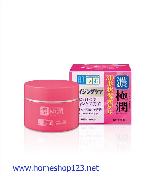 Kem Dưỡng Da Chống Lão Hóa Hada Labo Gokujyun 3D Perfect Gel