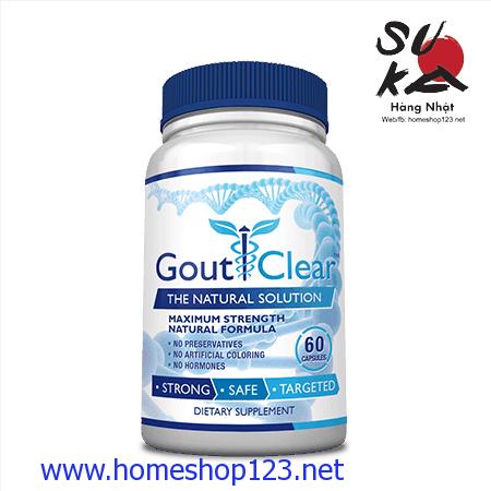 THUỐC HỖ TRỞ TRỊ BỆNH GOUT TỐT NHẤT HIỆN NAY - GOUTCLEAR