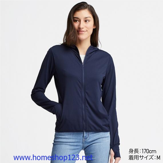 Áo chống nắng Uniqlo Nhật Bản 2019 69 Navy