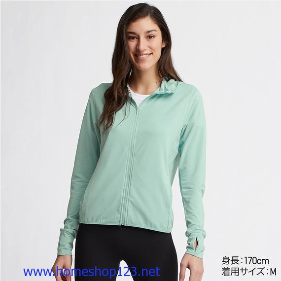 Áo chống nắng Uniqlo Nhật Bản 2019 52 Green