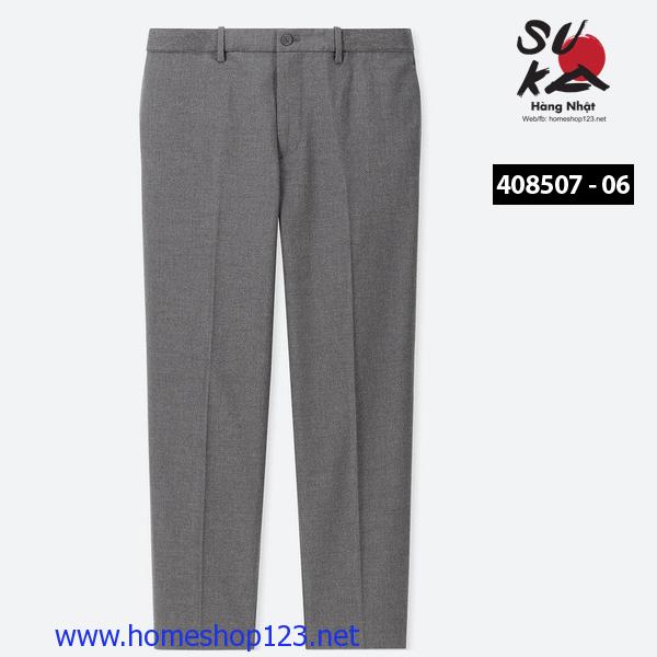 Quần Âu Nam Nhật Bản Uniqlo 408507-06 Gray