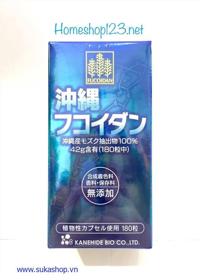 OKINAWA FUCOIDAN_ Thực phẩm chức năng phòng ngừa và chữa trị bệnh Ung Thư 295mg×180viên