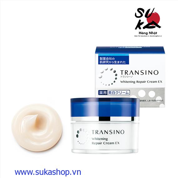 Kem đêm Transino Whitening Repair Cream 35g