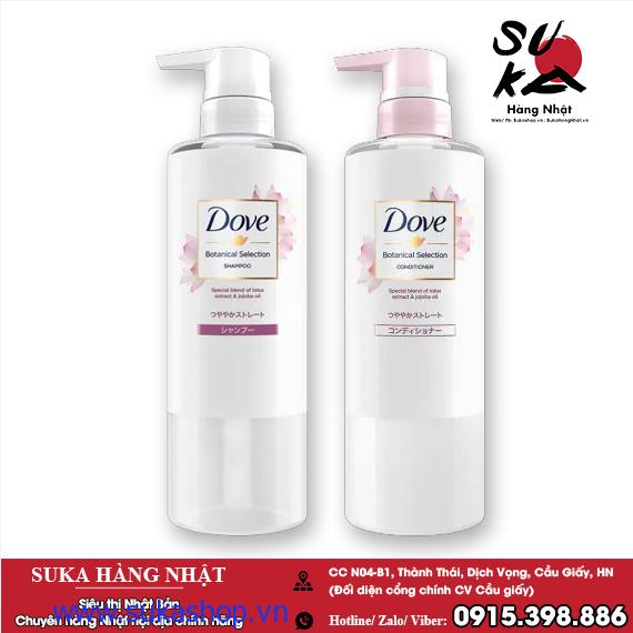 Dầu gội & Dầu xả Dove - Giúp tóc thẳng bóng mượt