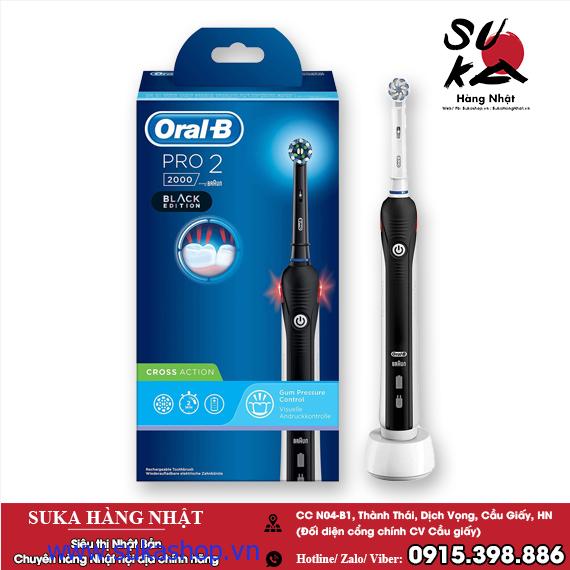 Bàn chải đánh răng điện Oral B Pro 2000