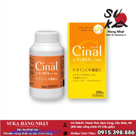 Viên uống bổ sung Vitamin Cinal EX