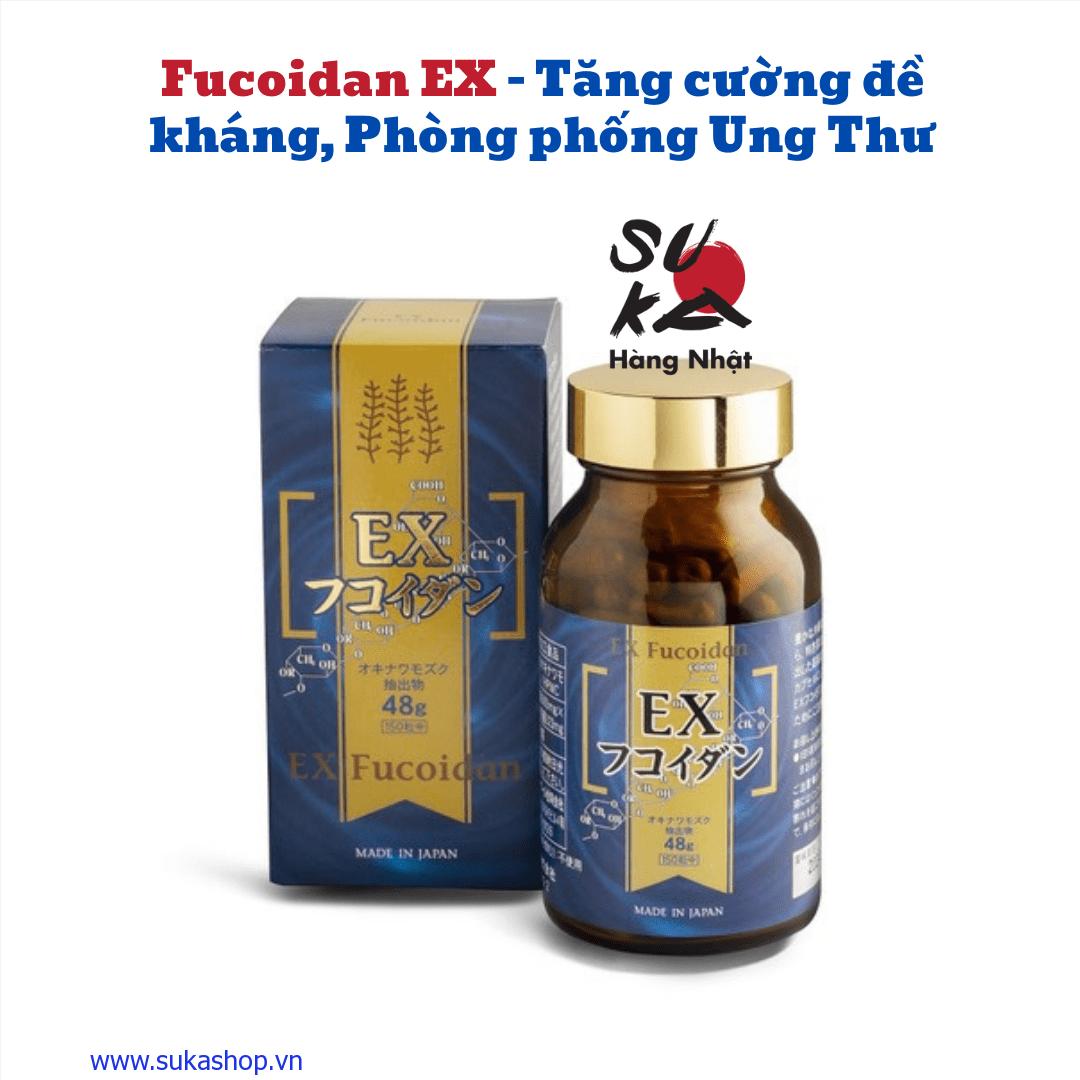 Fucoidan EX - tăng cường sức đề kháng, phòng chống ung thư