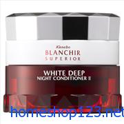 Kem dưỡng da Kanebo Blanchir Superior White Deep Night Conditoner