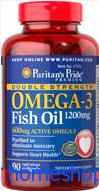 Omega 3 -Fish oil 12000mg- Double strength Puritan's Pride