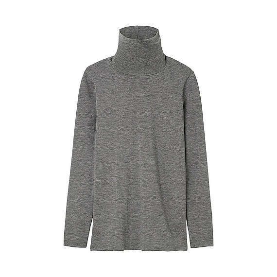 Áo giữ nhiệt Uniqlo trẻ con 079351 - 08 Dark Gray